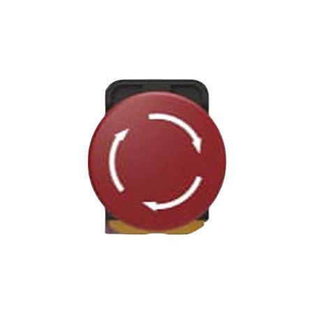 PBES22L010R TE Connectivity PBES22 Series Illuminated Emergency Stop Push Button, Panel Mount, 22.3mm Cutout, 1NC, IP20, IP65