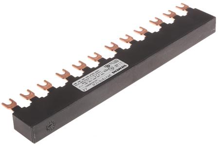3RV1915-1CB Siemens SIRIUS 3 Phase Busbar, 690V, 45mm Pitch