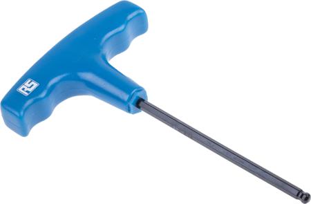 537-805 RS Pro T Shape Hex Key Set 10 pieces Chrome Vanadium Steel