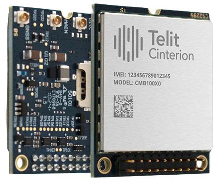 CMB100B0-WW Telit  3.8V dc WiFi Module, LTE PCM, USB 2.0