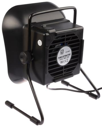 123-4905 RS Pro, 240V Solder Smoke Absorber, Carbon Filter, 23W, Type F - Schuko plug with UK Convertor
