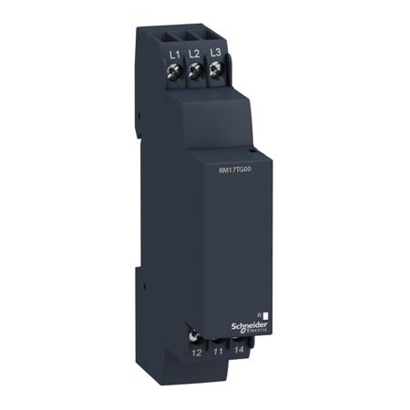 RM17TG00 Schneider Electric Phase Monitoring Relay, 3 Phase, SPDT, 183 → 528 V, DIN Rail