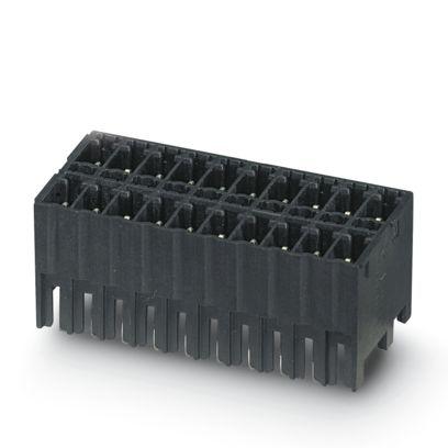 1750122 Phoenix Contact COMBICON MCDNV Series, 3.81mm Pitch 4 Way PCB Terminal Block Header, Solder Termination