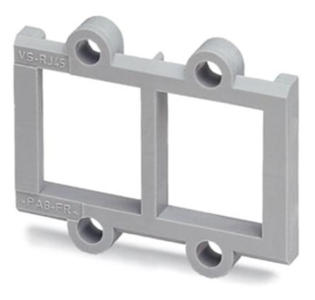 1688654 Phoenix Contact, VS-08-A-RJ45/LP-2-IP 20 Panel Mounting Frame