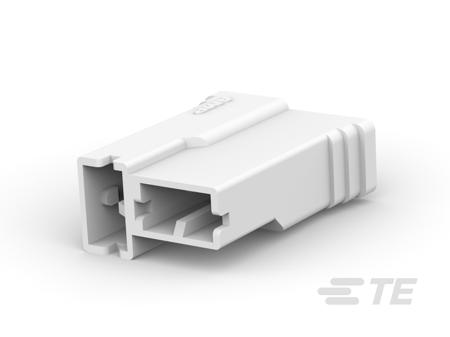 1-926522-2 TE Connectivity, Positive Lock 250 2 Way Polyamide Crimp Terminal Housing, Natural