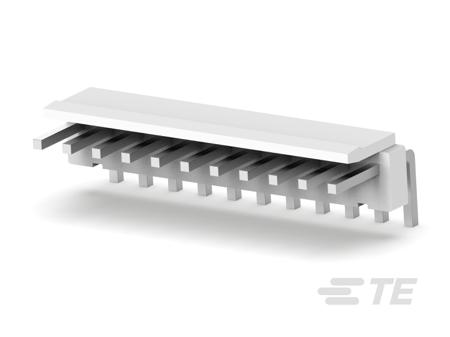 1-647676-1 TE Connectivity Economy Power Series Right Angled PCB Mount PCB Header, 11 Contact(s), 3.96mm Pitch, 1 Row(s), Shrouded