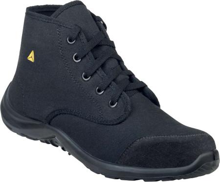 ARONASPNO38 Delta Plus ARONA S1P SRC Unisex Black Stainless Steel Toe Capped Work Shoes, UK 5, EU 38