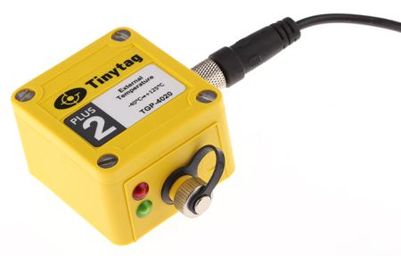 TGP-4020-PK Tinytag TGP 4020 Temperature Data Logger, Serial, USB, Battery Powered, IP68