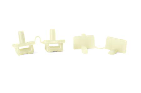 152-11359 HellermannTyton Natural Cable Tie Mount 22 mm x 18mm, 9.3mm Max. Cable Tie Width