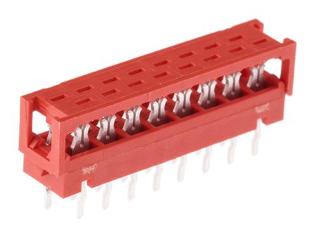 8-215570-6 TE Connectivity 16-Way IDC Connector Plug for Cable Mount, 2-Row