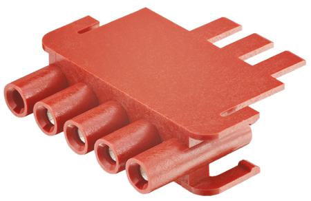 11051052804 HARTING Heavy Duty Power Connector Insert, Female, Han-Yellock Series, 5 Contacts