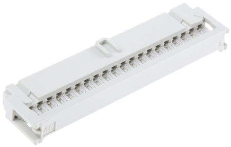 09185407813 HARTING 40-Way IDC Connector Socket for Cable Mount, 2-Row