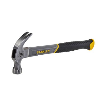 STHT0-51309 Stanley 450g Curved Carbon Steel Claw Hammer, 330 mm