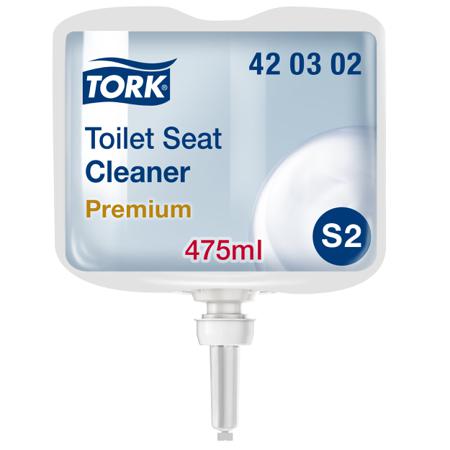 420302 Tork Toilet Seat Cleaner 475 ml Bottle Disinfectant