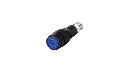 1.15.106.504/1600 RAFI 1.15 Series Illuminated Illuminated Push Button Switch, Momentary, Through Hole, 9.1mm Cutout, 1 NC + 1 NO, 24V,