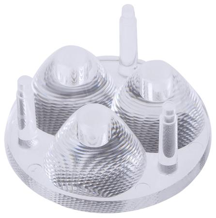 C10754_CUTE-3-SS Ledil , Cute Series 3-Way LED Lens, 10 → 20 ° Spot Beam