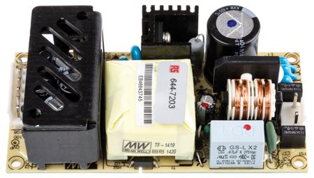 RPD-60A Mean Well 49W Dual Output Embedded Switch Mode Power Supply SMPS, 2 A, 5 A, 5/12V dc Medical Approved