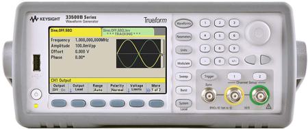 33512B Keysight Technologies  Function Generator, 1μHz Min, 20MHz Max, FM Modulation, Variable Sweep - With RS