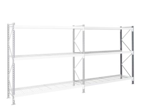 ZRRAYGRIL203080S3 Manorga RAL 7024 Sheet Steel Galvanised Storage Rack System Shelving System, 2000mm x 3000mm