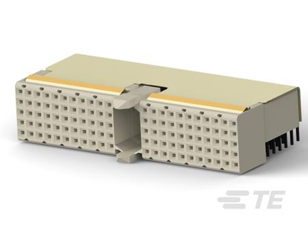 5352068-9 TE Connectivity, Z-PACK 3.7mm Pitch Hard Metric Backplane Connector, Receptacle, Right Angle, 22 Column, 5 Row, 110 Way