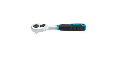 863HP HAZET 863 P Round Socket Wrench with Ergonomic Handle, 116 mm Overall