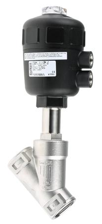 178857 Burkert Angle Pneumatic Valve, 1 in G