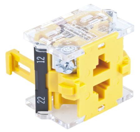 704.900.2 EAO Contact Block for Use with 04 Series, 500V ac, 1NC