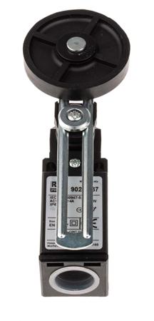 902-6887 IP65 Snap Limit Switch Adjustable Lever Thermoplastic Fibreglass, NO/NC, 400V