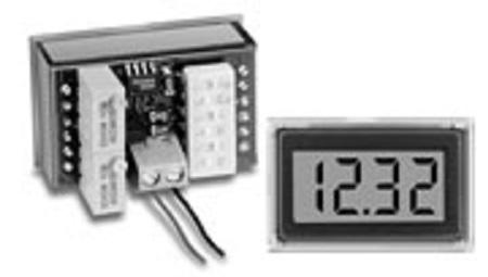 DMS-20LCD-4/20S-C Murata DMS-20LCD-4/20 Series Digital Panel Voltmeter DC, LCD Display 3.5-Digits