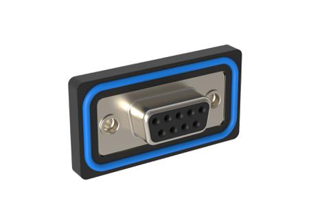 L17ED09S30 Amphenol Communications Solutions ED 9 Way Right Angle PCB Mount, Through Hole D-sub Connector Socket, 2.74mm Pitch