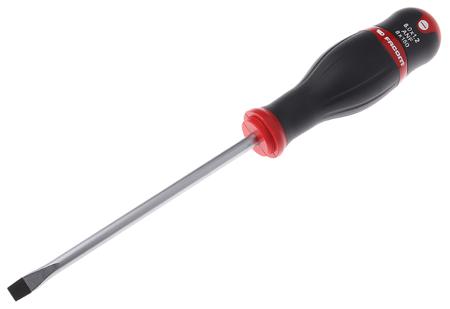 ATF8X150 Facom Slotted  Screwdriver, 8 x 1.2 mm Tip, 150 mm Blade, 275 mm Overall