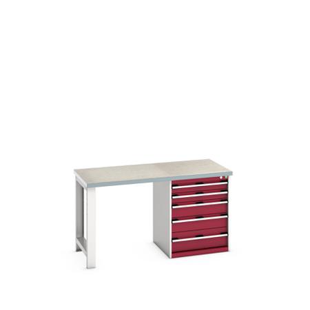 41003135-24V Bott 41003135.24V Sheet Steel Workbench, 840mm x 750mm x 1500mm