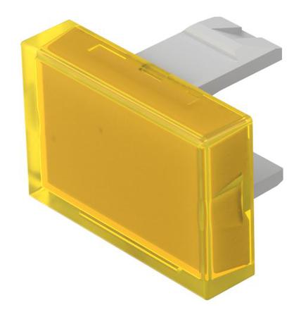 01-901.4 EAO Yellow Rectangular Push Button Lens for Use with Push Button