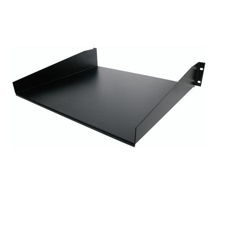 CABSHELF StarTech.com Black Shelf, 2U, 20kg Load, 443mm x 400mm