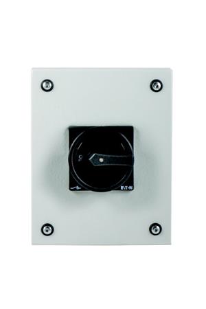 197375-P3-100-SE3-SVB-SW-N Eaton 3 pole + N Pole Surface Mount Isolator Switch - 100A Maximum Current, 55kW Power Rating, IP65