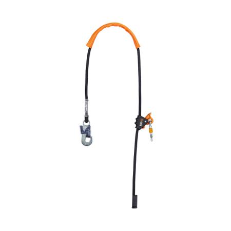 NLR20AD NEOFEU 2m Work Positioning Fall Arrest Lanyard Eashook Locking Carabiner Twin