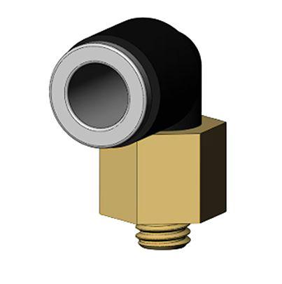 KQ2N06-M5A-X35 SMC KQ2N Series Instant Coupling, 6 mm to M5 x 0.8 Male, Threaded-to-Tube Connection Style,