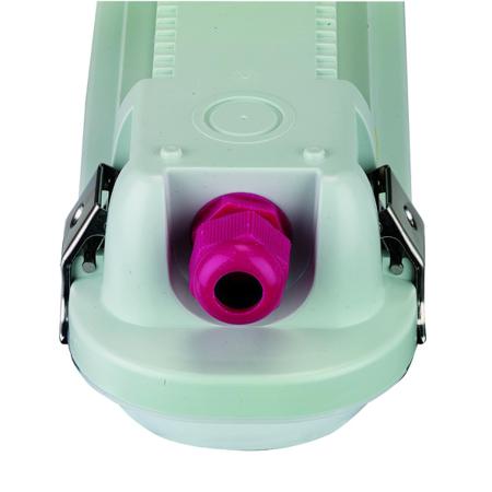 286-492 RS PRO 30 → 55W LED Batten Light, 100 → 240V ac LED Batten, 1 Lamp, Anti-corrosive, 1200mm Long, IP65