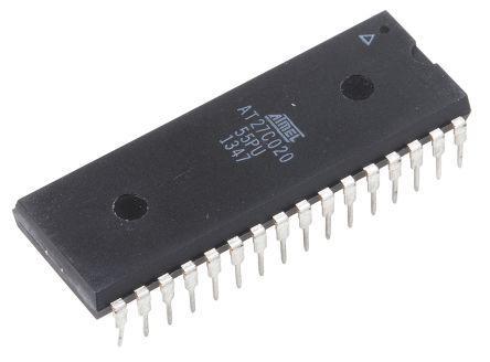 AT27C020-55PU Microchip Technology , EPROM 2Mbit 256K x 8 bit 55ns 32-Pin PDIP