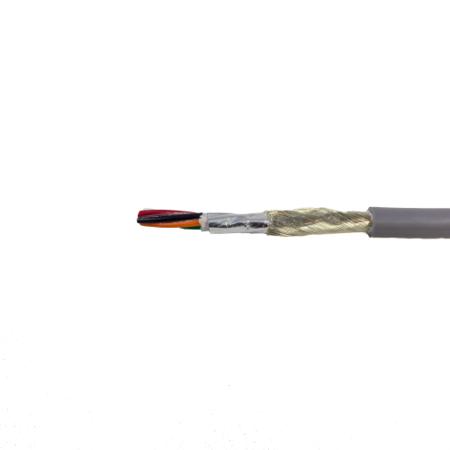 86105CY SL005 Alpha Wire Xtra-Guard Flex Series Data Cable, 5 Cores, 0.14 mm², Screened, 26 AWG, 30m, Aluminium/Mylar Tape Shield