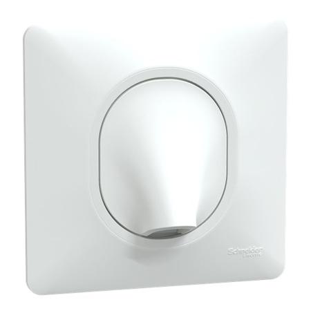 S321662 Schneider Electric Flush Mount Type Cable Outlet, 12mm Fixing Hole Diameter