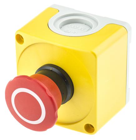 CEPY1-1002 ABB 1SFA Series Pull Release Emergency Stop Push Button, Surface Mount, 2NC, IP66, IP67, IP69K