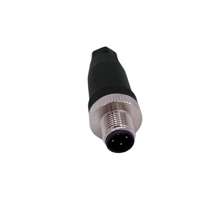 858FD04-103RBU1 Norcomp Circular Connector, 4 Contacts, Free Hanging, M12 Connector, Plug, M12 Series