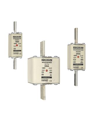 N212463C-RS Mersen 40A NH Fuse, NH000, 500V ac