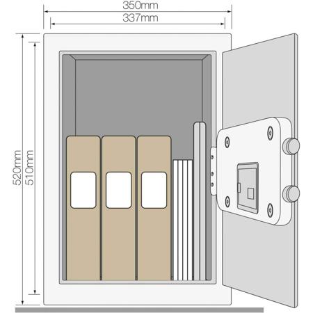 YSEM-520-EG1 8888 49.8L Safe Safe