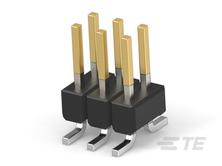 966709-3 TE Connectivity  Series Vertical PCB Mount PCB Header, 6 Contact(s), 2.54mm Pitch, 2 Row(s)