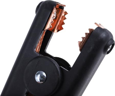 BU-102B-0 Mueller Crocodile Clip, Copper Contact, 300A, Black