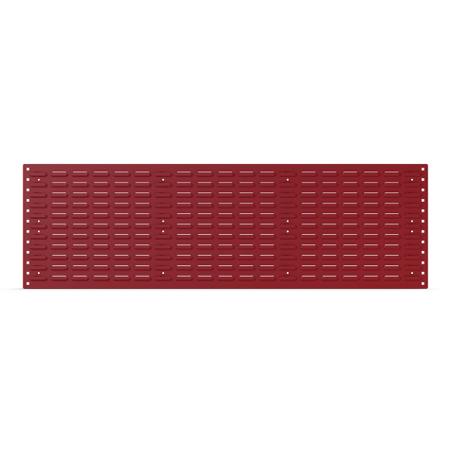 14025140.24 Bott Steel Louvre Panel Storage Unit, 19mm x 1486mm x 457mm, Red