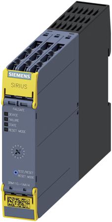 3RM1101-1AA14 Sirius 0.12 kW DOL Starter, 110 V dc, 230 V ac, 0.1 → 0.5 A