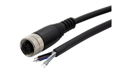 RND 205-01210 RND Female 5 way Straight M12 to Free End Cable Connector Cable, 5 m